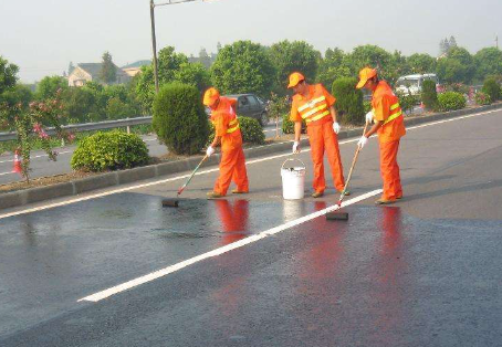 晋中 彩色路面喷漆维修改色的使用寿命有多长?